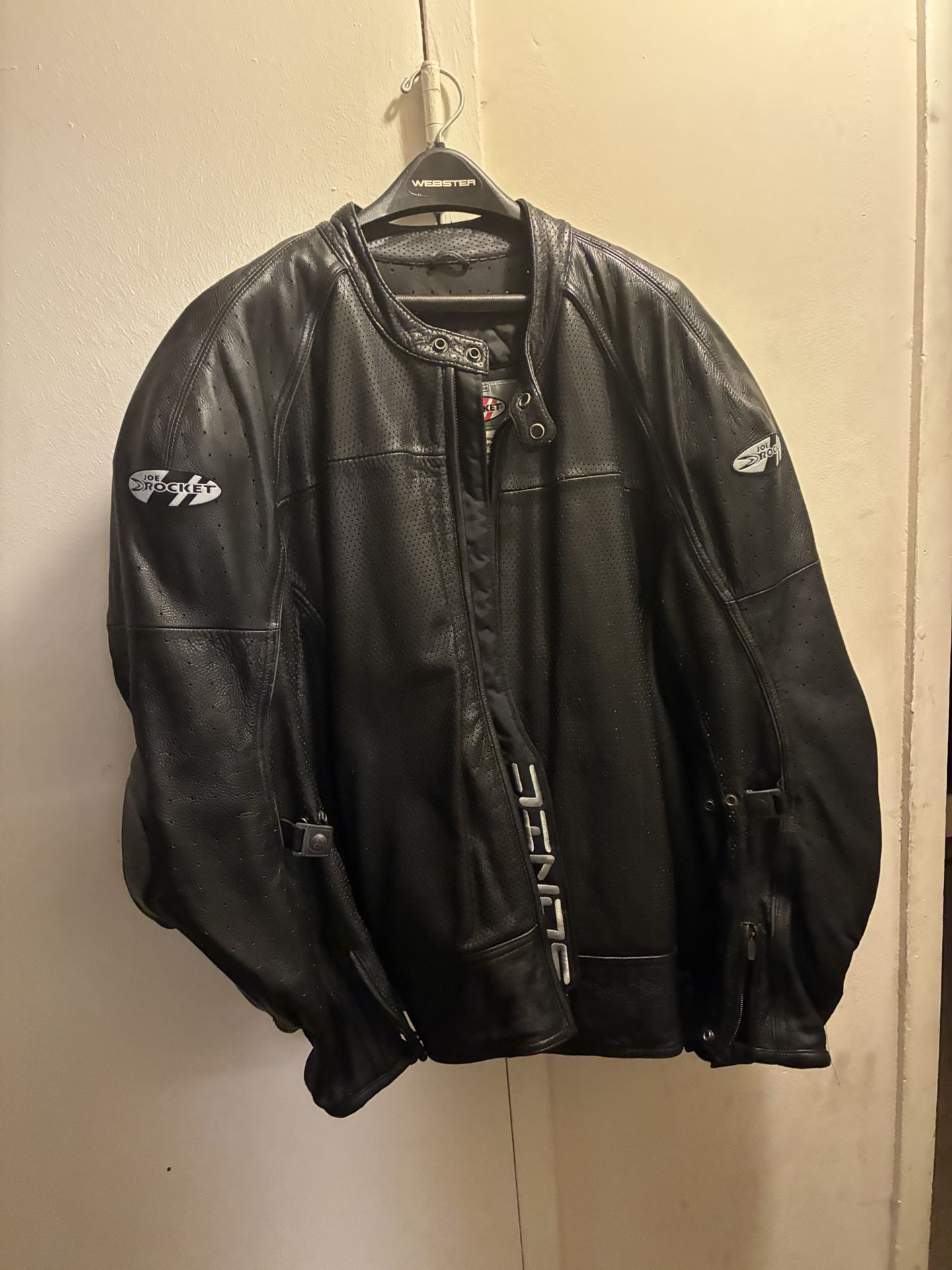 Leather Joe Rocket Motorcycle Jacket