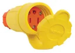 LEGRAND - SteriGuard Antimicrobial Straight Blade Connector 15A, 125V, Yellow