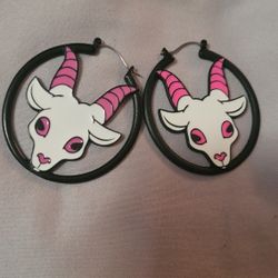 Demon Goat Earrings