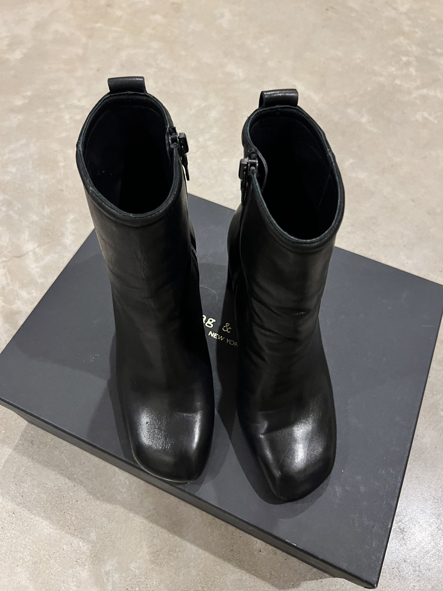 Rag And Bone Woman Ankle Boots Black Leather