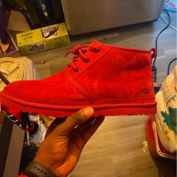 UGG Nuemel Size 15 Red