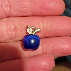 Blue apple pendant