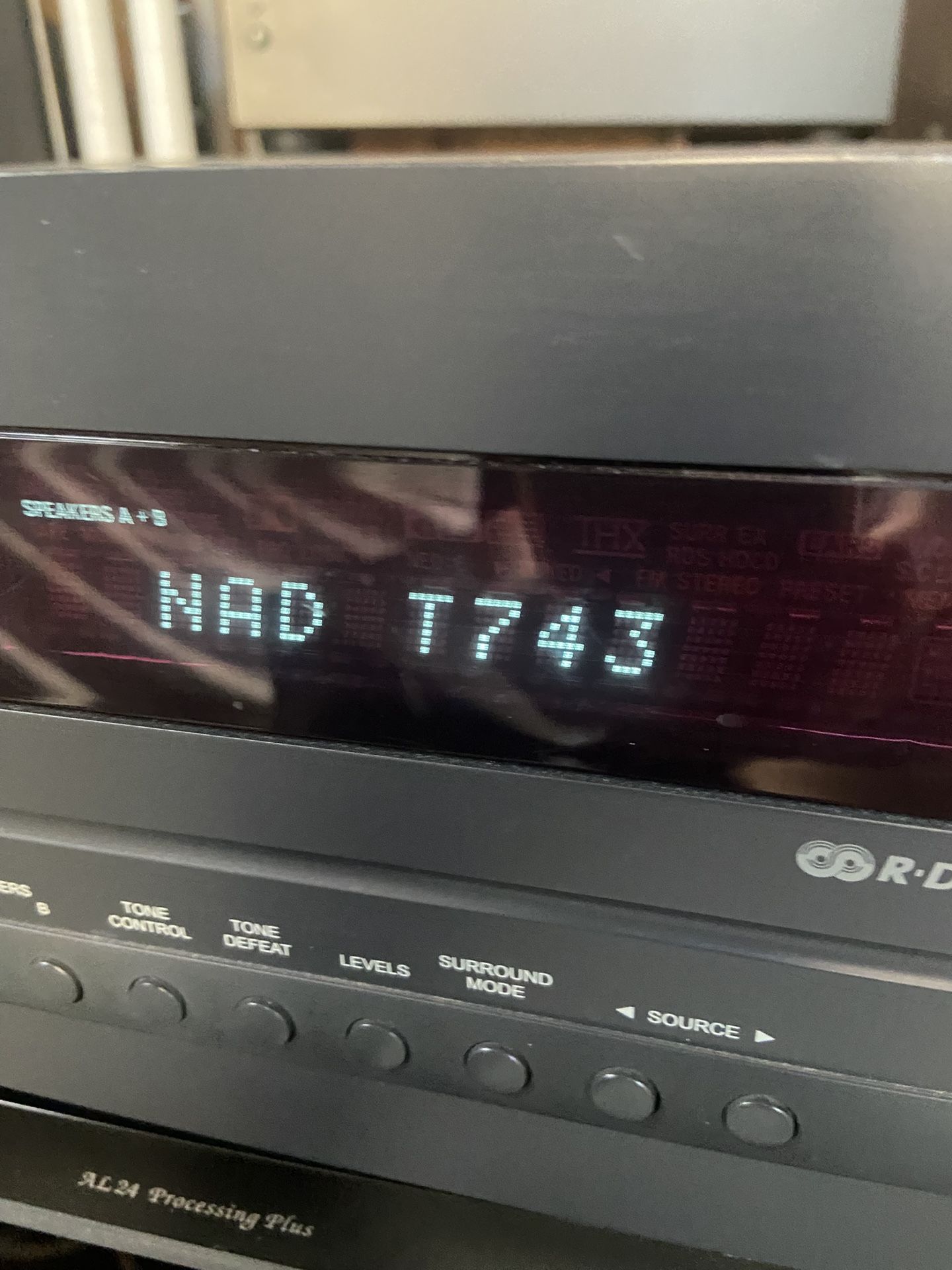 Nad Amplifier Receiver. T-743…. Vintage Old School