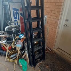 New 6 1/2 Feet By  14 Inches Wide Heavy Duty Built Steel Trailer Ramps