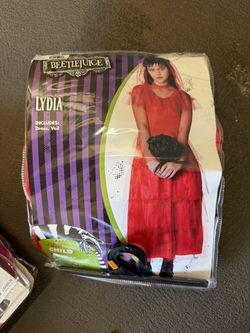 Lydia deetz little girls costume