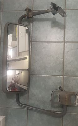 FREIGHTLINER CENTURY COLUMBIA DRIVER SIDE MIRROR FULL ASSEMBLY
