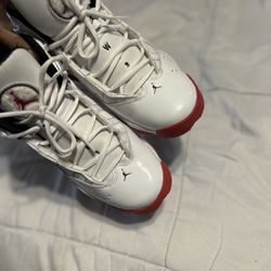 Jordon 6 Rings Red And White Womens Size 7 For 100