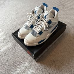 Size 13 - Military Blue 4s