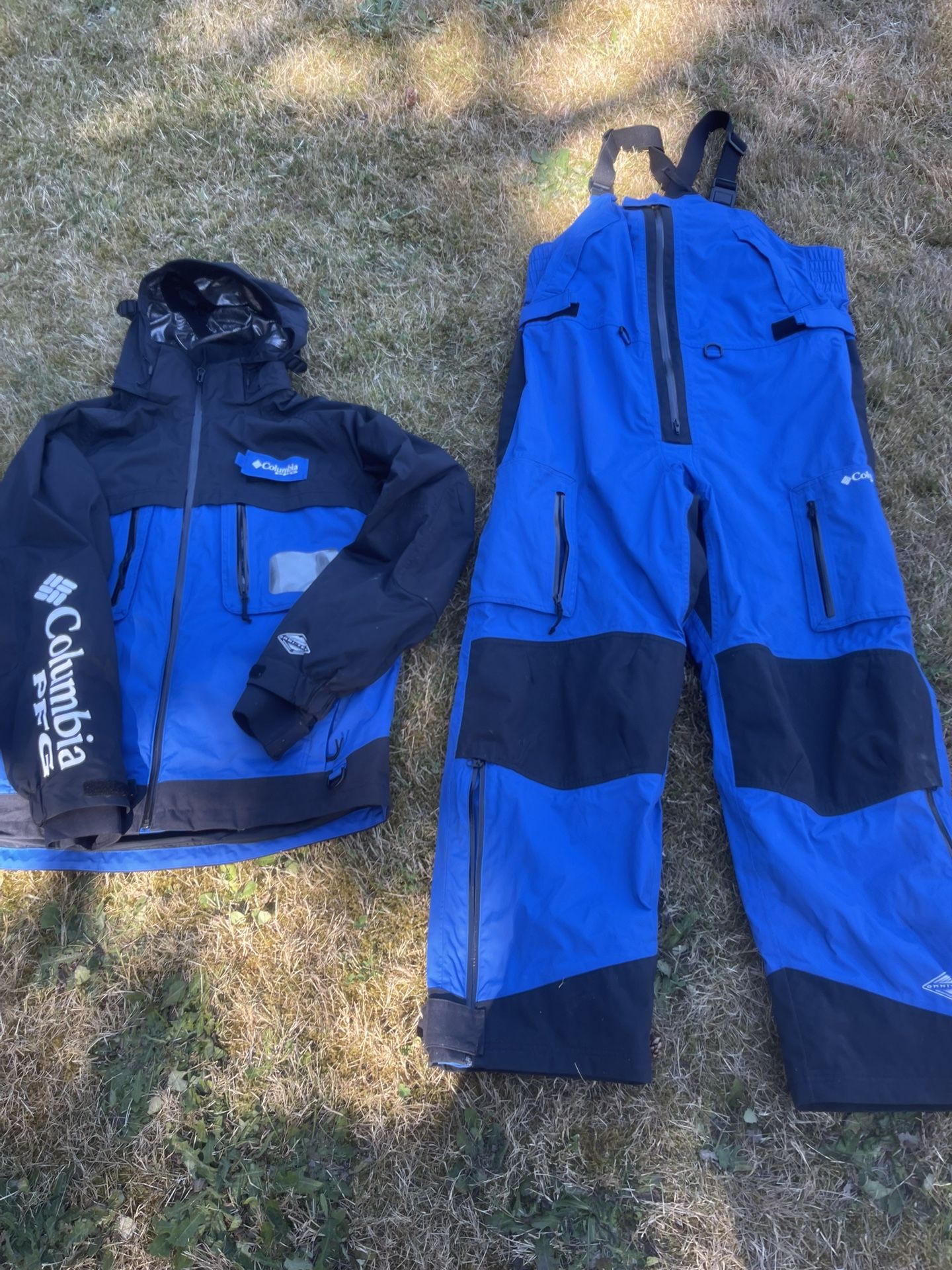 Columbia Fishing Bibs & Jacket
