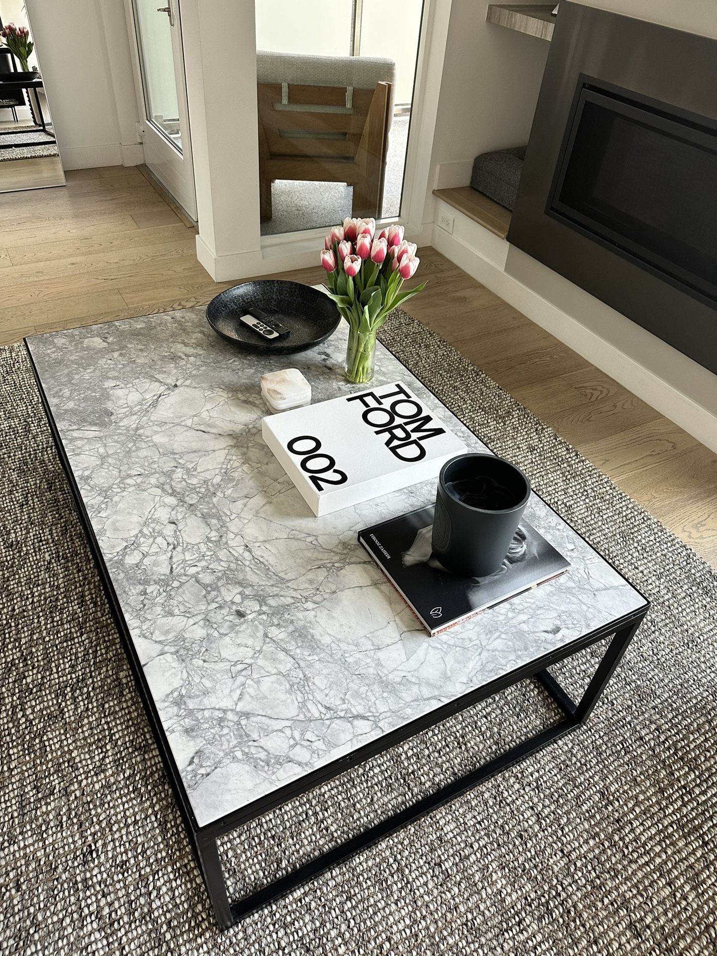 Restoration Hardware XL Marble Coffee Table