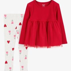 Carters Valentines Day Outfit New 