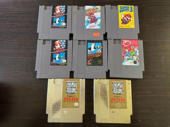 Nintendo Entertainment System NES Games