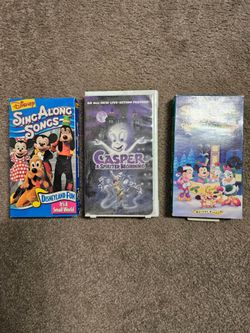 Disney Sing Along Songs VHS Bundle