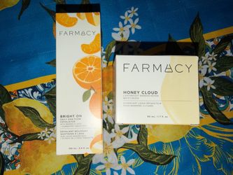 Farmacy Skincare Bundle | Bright On AHA Exfoliator + Honey Cloud Moisturizer | Brand New Sealed