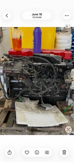 Industrial 24v Cummins motor brand new never run