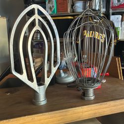 Hobart Mixer Pieces Beater & Wire Whip