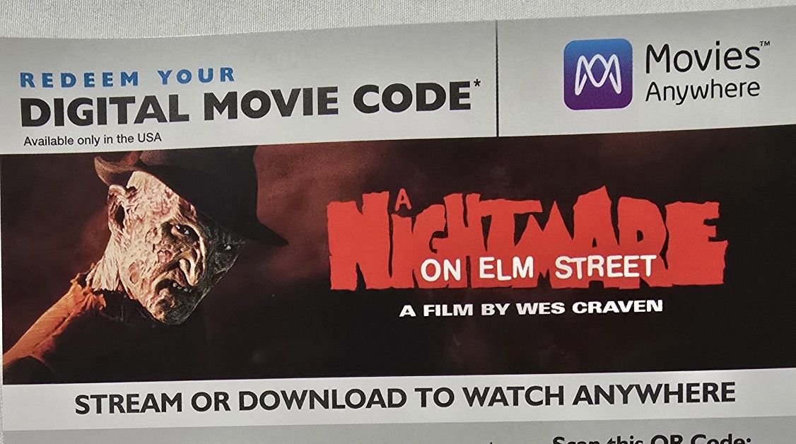 A Nightmare On Elm Street 1984 4k Digital Code