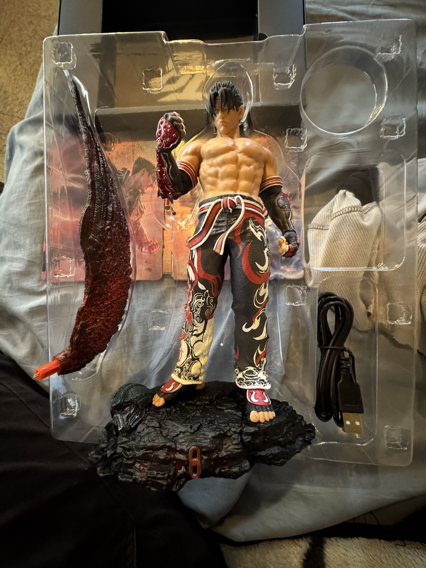 “ Tekken 8 “ Steel box and Devil Jin Kazama LED