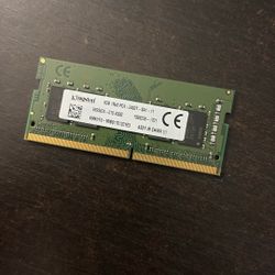 Kingston 8gb DDR4 PC4-2400t laptop RAM Memory