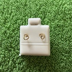 Heart 10k Earrings 