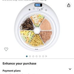 6 Pets Meals Feeder