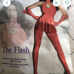 The Flash Halloween Costume Dress Teen /woman 