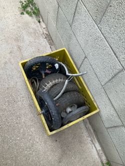 Box of wheels