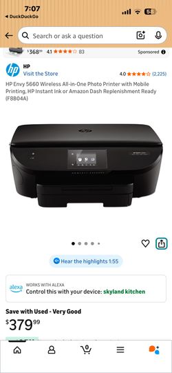 Printer HP Envy 5660