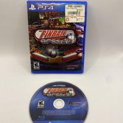 The Pinball Arcade (Sony PlayStation 4, 2013) CIB Complete Tested Works Authentic