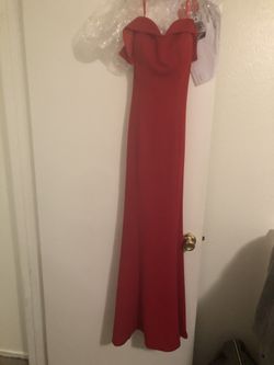 Red dress