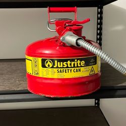 Justrite Safety Can 2.5 Gal