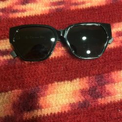 Christian Dior Paris Black Sunglasses 