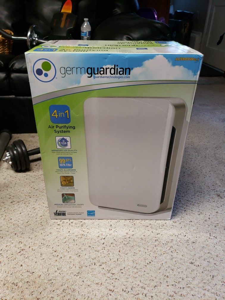 Germ Guardian AC5900WDLX Home Air Purifier! Brand New