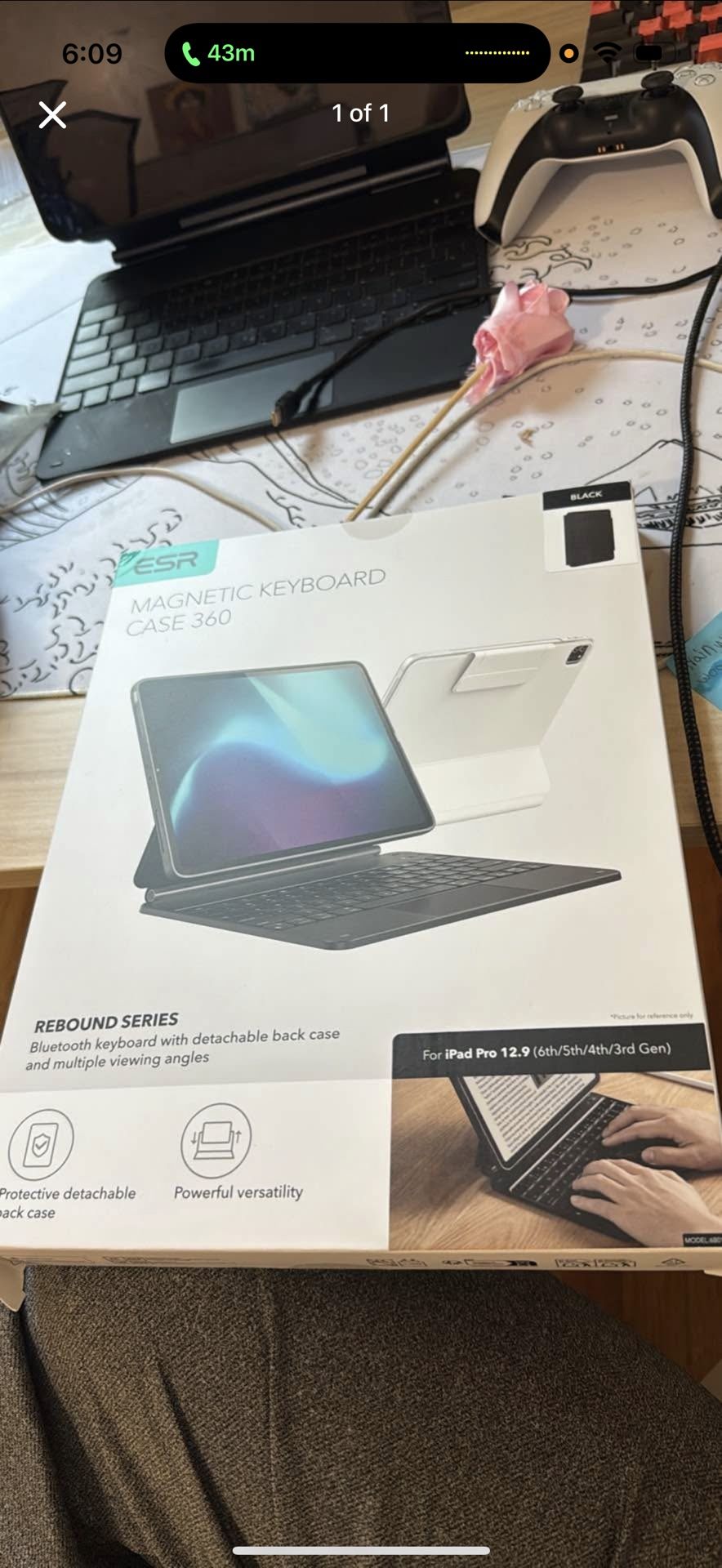 ESR KEYBOARD CASE IPAD PRO 12.9