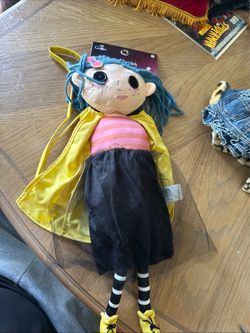 Coraline Doll Plush Crossbody doll bag