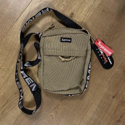 Supreme Beige Side Bag