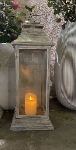 23” Metal Antique Lantern