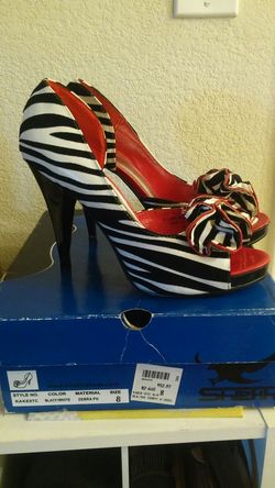 Zebra Heels