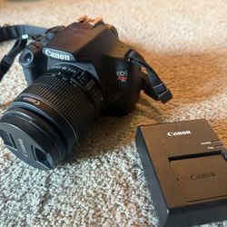 Cannon Rebel T5 W/ 18-55mm Efs Lens 
