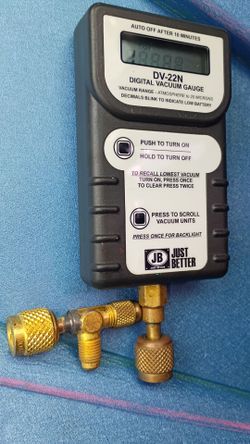 JB DV-22N Digital Vacuum Gauge