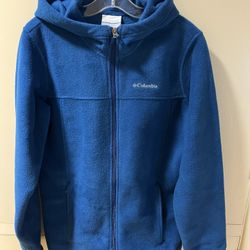 NEW Columbia Sportswear Hooded Fleece Jacket - Size Kids L
