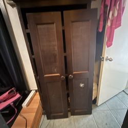 Vintage Dresser Drawer W Shelf N Doors That Close