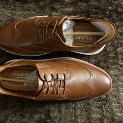 Men Casual Dress Shoes(faux Leather) Size 10.5