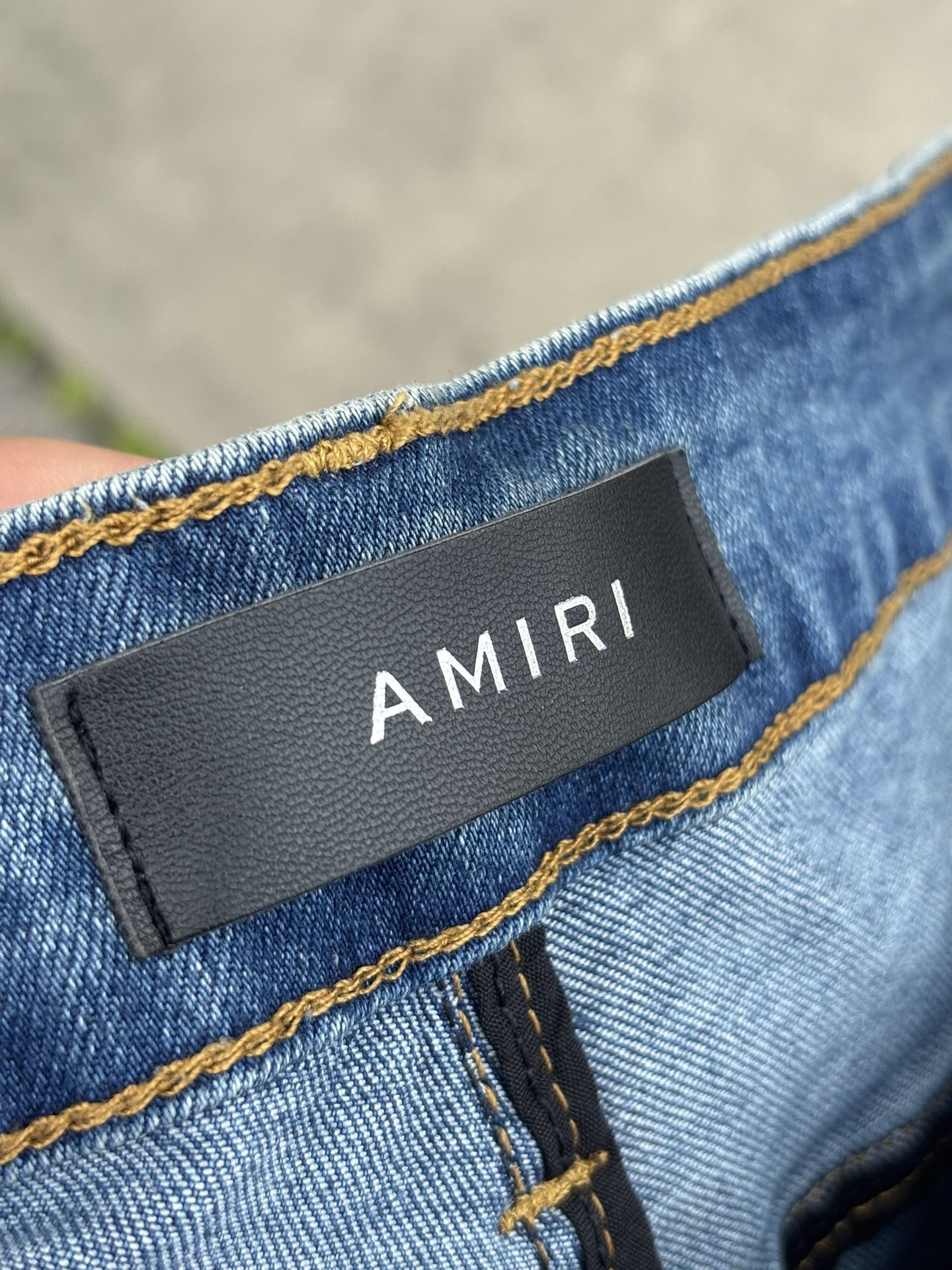 Amiri Blue Denim Jeans