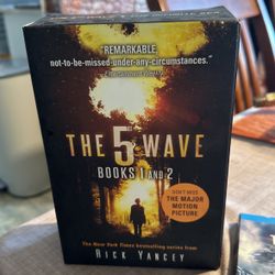 The 5 Wave Books One & Two. & DVD Blue- Ray Digital
