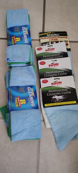 Cleaning Clothes 8 Packs $5 Each & Turtle Clothes 