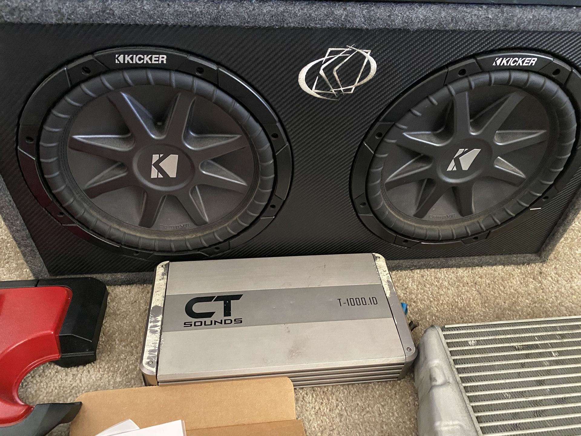 Kicker subs & Amp for Sale in Tucson, AZ OfferUp