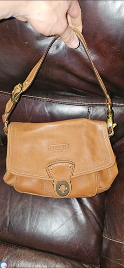 Coach Leather Shoulder Bag + Matching Wallet — Authentic — Great Condition — $80