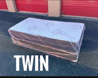 Twin Size Mattress Set – Medium Comfort – Available Today 🚚