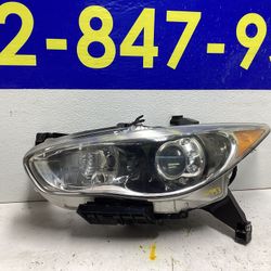 2013 2014 2015 MAZDA QX60/JX35 HEADLIGHT LEFT SIDE 